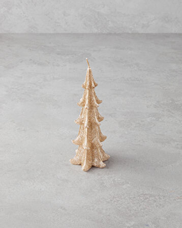 Christmas Tree Mum 9x9x22,5 cm Gold