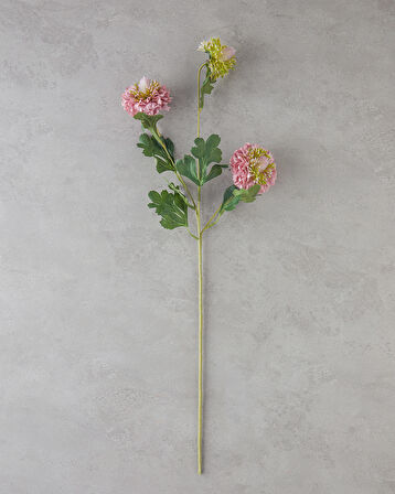 Sweet Tek Dal Yapay Çiçek 63 cm Gri