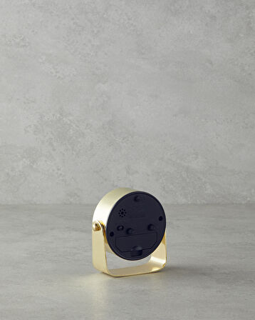 Viva Metal Masa Saati 10 cm Gold