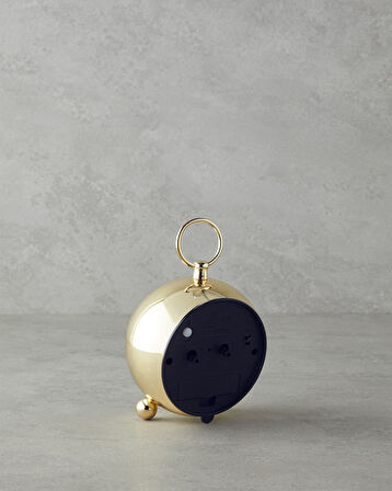 Wanda Metal Masa Saati 11,5x8,5x16,0 cm Gold