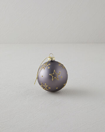 Berta Yılbaşı Ağaç Süsü 8x8x8 cm Kahverengi