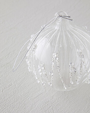 Betty Askılı Aksesuar 8x8x8 cm Beyaz