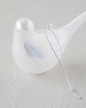 Blare Yılbaşı Ağaç Süsü 5x7x15 cm Beyaz