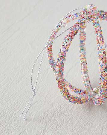 Cabella Yılbaşı Ağaç Süsü 8X8X8,5 cm Multicolor