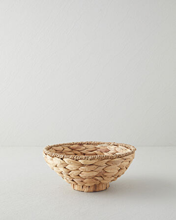 Boheme Dekoratif Kase 23x23x10 cm Naturel