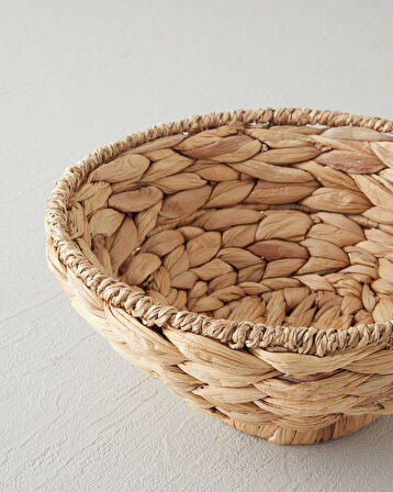 Boheme Dekoratif Kase 23x23x10 cm Naturel