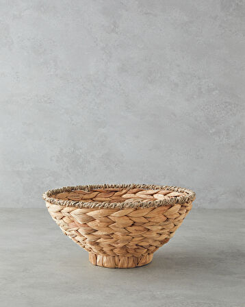 Boheme Dekoratif Kase 27x27x12 cm Naturel