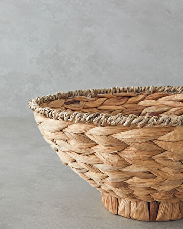 Boheme Dekoratif Kase 27x27x12 cm Naturel