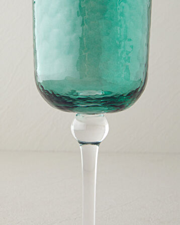 English Home Favour Cam 2'li Kadeh 390 ml Yeşil