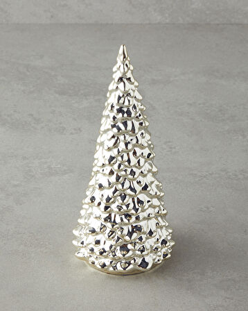 Christmas Tree Biblo 8,5x8,5x20 cm Silver