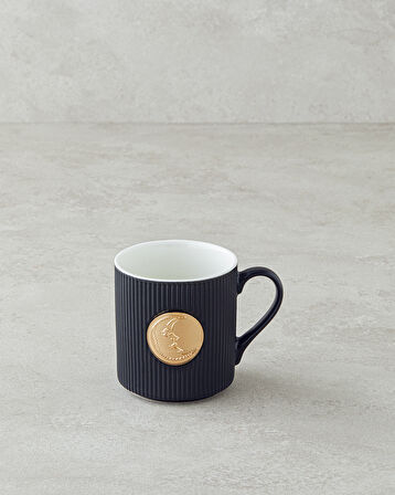 Goldie Moon New Bone China Yılbaşı Kupa 370 ml Siyah-Gold