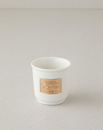 English Home Goldy New Bone China Espresso Fincan 90 ml Beyaz-Gold