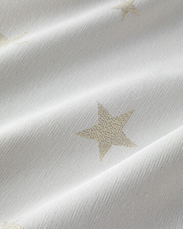 English Home Talisman Star Polyester Runner 40x140 cm Gold