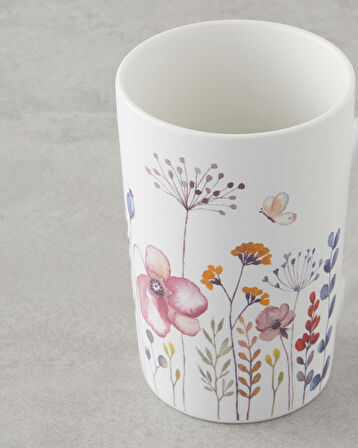 Gardenia Love New Bone China Kupa 380 ml Renkli