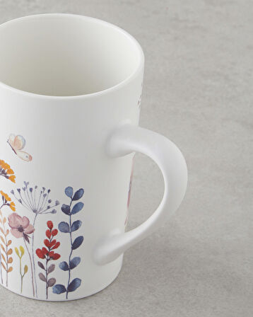 Gardenia Elegance New Bone China Kupa 500 ml Renkli