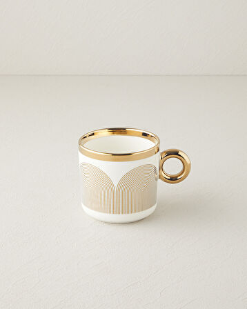 English Home Gold Helix New Bone China Kupa 380 ml Gold