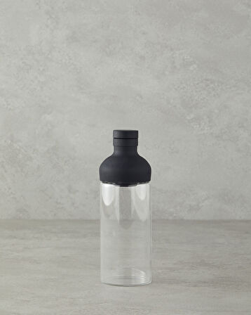 English Home Boty Borosilikat Detoks Şişe 450 ml Siyah