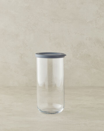 English Home Fresh Safe Cam Kavanoz 1400 ml Gri