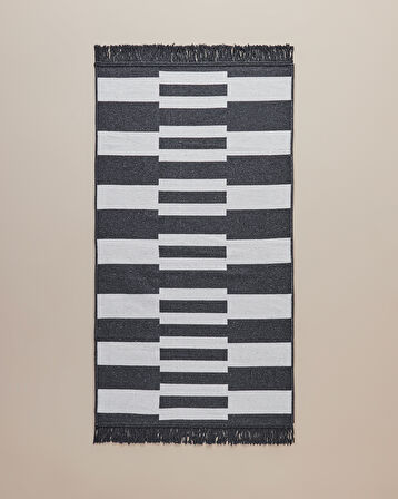 English Home Ottica Dokuma Kilim 120x180 cm Antrasit