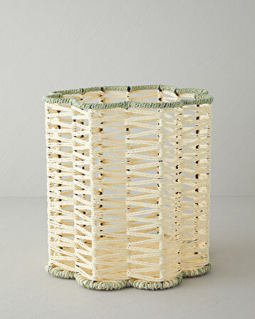 English Home Flore Kağıt İp Sepet 30x30 cm Naturel