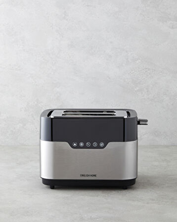 English Home EKM 5001 Dijital Ekmek Kızartma Makinesi 920W Siyah-Krom