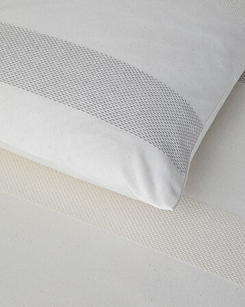 English Home Bold Braid İpliği Boyalı Çift Kişilik Nevresim Takımı 200x220 cm Gri
