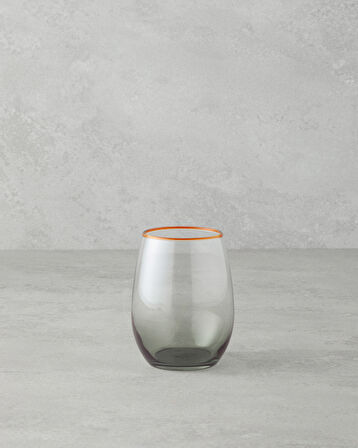 English Home Citrus Cam 3'lü Bardak 350 ml Amber-Yeşil