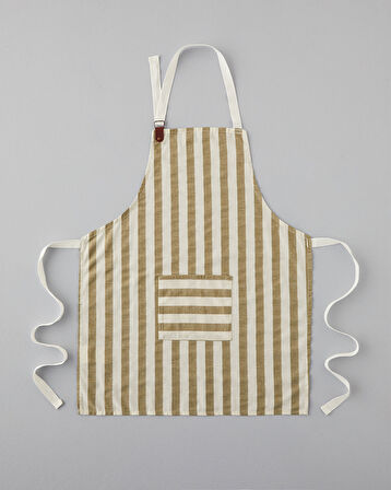 Cooker Pamuk-Keten Mutfak Önlüğü 70x55 Cm Yeşil