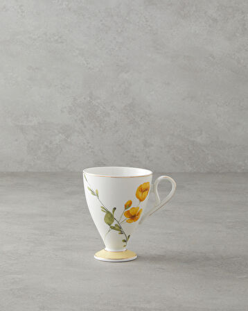 English Home Valentina New Bone China Kupa 300 ml Sarı