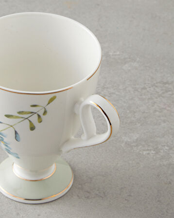 English Home Valentina New Bone China Kupa 300 ml Açık Yeşil