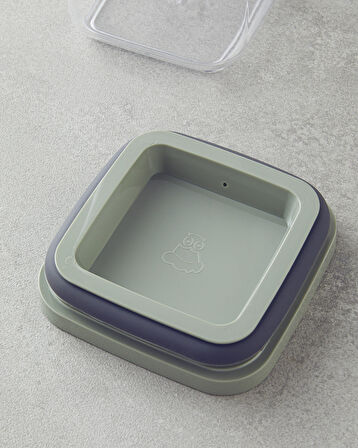 English Home Colessa Plastik Saklama Kabı 700 ml Yeşil