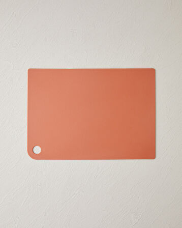 Cut Me Plastik 2'li Kesme Tahtası 27-34 cm Turuncu-yeşil