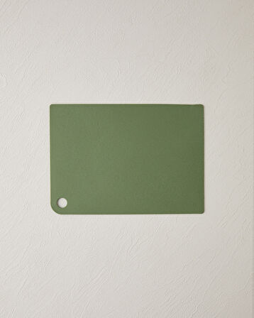 Cut Me Plastik 2'li Kesme Tahtası 27-34 cm Turuncu-yeşil