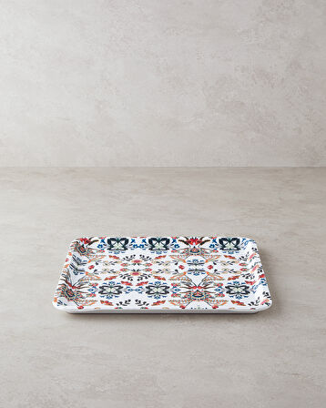 English Home Perfection Plastik Tepsi Krem