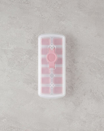 English Home Virginie Plastik Buz Kalıbı 24x10 cm Pembe