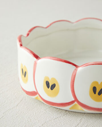 Apple Stoneware Kase 15,5 cm Kırmızı