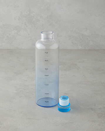 Sanitary Borosilikat Şişe 550 ml Mavi
