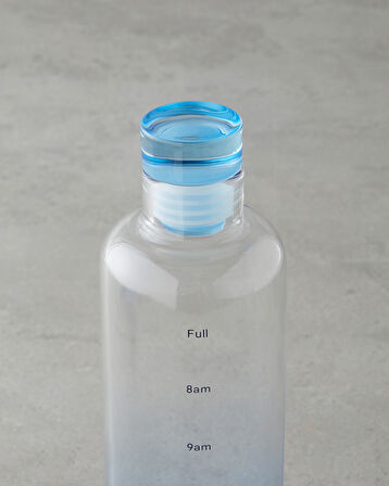 Sanitary Borosilikat Şişe 550 ml Mavi