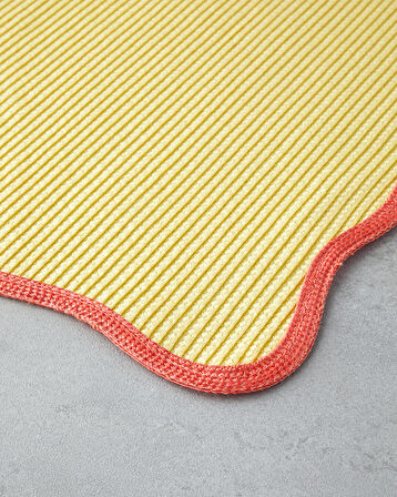 Daydream PP 2'li Amerikan Servis 30x45 cm Sarı-Turuncu