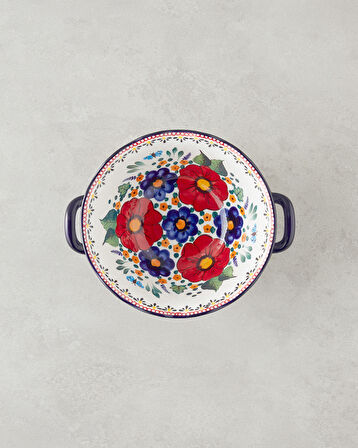 Whimsy Stoneware Kase 26 cm Renkli