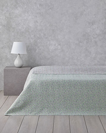 Crispy Garden Tek Kişilik Çok Amaçlı Örtü 160x220 cm Pembe