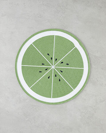 Summer Kiwi PP 2'li Amerikan Servis 38 cm Yeşil
