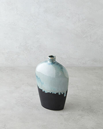 Eterna Vazo 16,5x8x26 cm Lacivert