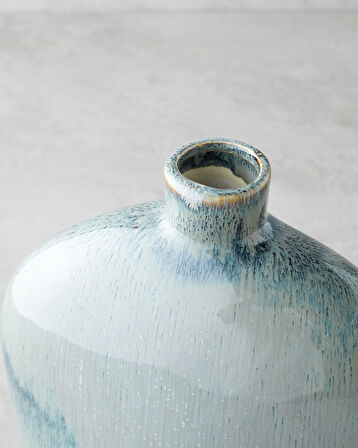 Eterna Vazo 16,5x8x26 cm Lacivert