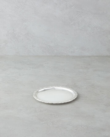Glint Metal Tepsi 20 cm Silver