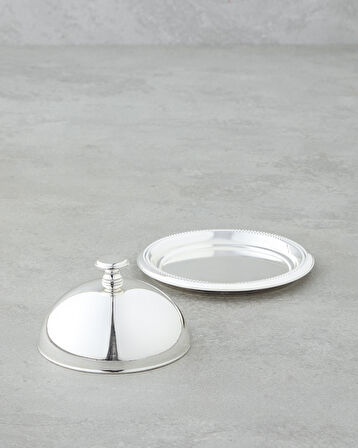 Reflection Metal Kapaklı Sunumluk 13 cm Silver