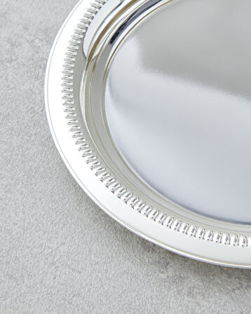 Reflection Metal Kapaklı Sunumluk 13 cm Silver