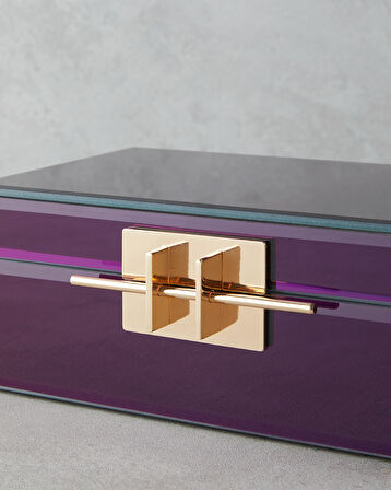 Karla Dekoratif Kutu 21x13x8,5 cm Kahve