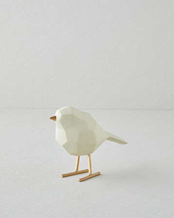 Birds Biblo 17x7,5x13,5 cm Bej