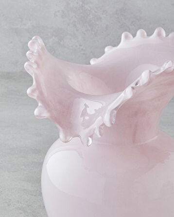 Stella Vazo 20x24 cm Pembe